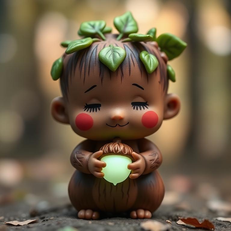 Bebé Árbol Sabio - rareza Común