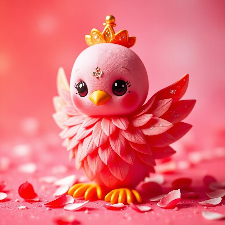 Fénix de Pétalos - rareza Raro